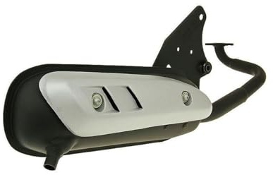2EXTREME Auspuff Standard 101OCTANE kompatibel mit ATU Explorer Spin GE 50 | kompatibel mit CPI Aragon GP 50, SACHS Speedforce 50, Speedjet R 50, KEEWAY SWAN 50; bei Trommelbremse hinten, Motor 1E40QMB