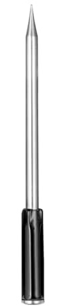 The MeatStick Thermometer mit App I kabelloses Fleischthermometer mit 10m Reichweite I präzises Temperaturmessgerät bis 300°C I Grillthermometer mit 92mm Temperaturfühler spülmaschinenfest