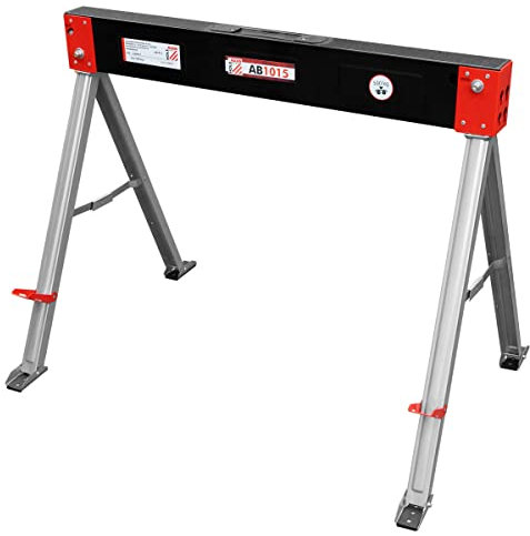 Holzmann Maschinen AB1015 - Cavalletto da lavoro, pieghevole, 500 kg (larghezza x profondità), 1015 mm x 675 mm, 6 kg, 1 pezzo