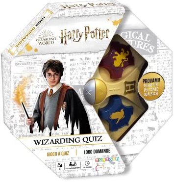 Asmodee - Wizarding Quiz - Elektronisches Quizspiel am Harry Potter Universum - Italienische Sprache