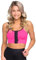 LIPOELASTIC® PI Relax Variant Post Surgery Bra, Front Fastening, Cotton, Breast Augmentation, Mastectomy, Pink M