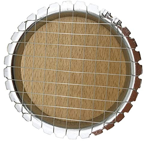 Kartoffelschneider, Pilzschneider Eiersplitter, Obstwürfel Schneider Salate Schneider, Hobel Edelstahl Kochwerkzeug, Kartoffelschneider Küchenwerkzeug(Silber)