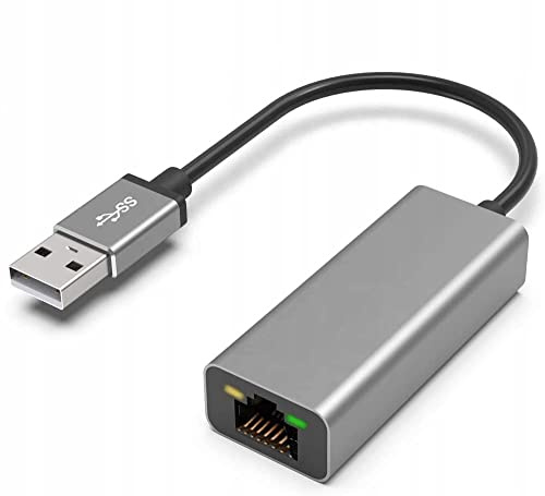Tradebit - Adaptador USB LAN, Ethernet RJ45, tarjeta de red