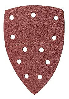 10pc Mouse Detail Sander Carta Vetrata 11 Fori Carta Abrasiva Triangolare Per Levigatrice Multipla Grana 40-2000,Grana 1500