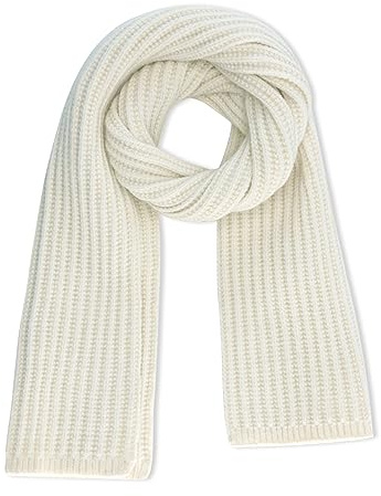 YATANAM Toddler Scarf Warm Knit Kids Neck Warmer Soft Stretch Baby Winter Scarves for Boys Girls (A-beige)