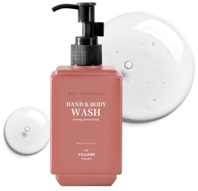 [VILLAGE11FACTORY] HAND & BODY WASH - WILL INVIGORATE (300ml) Koreanische Pflege – Körper- und Handseife – Belebend – Grapefruit und Lavendel