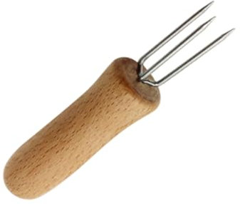 POPETPOP Fourchette Porte-Maïs Mini Barbecue Brochettes D'Épis Fourchettes À Apéritif Fourchettes À Dîner De Cuisine Fourchette À Fruits Robustes Porte-Épis De