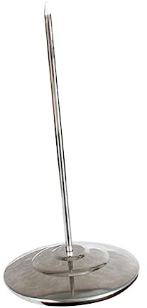 OKUMEYR Stainless Steel Receipt Holder Menu Summons Fork Kitchen Spike Receipt Holders for Home Office Retail Restaurant