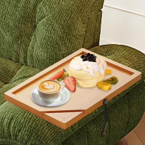 ArmchairTray is Perfect for Remote Control, Eating, Drinks & Snacks