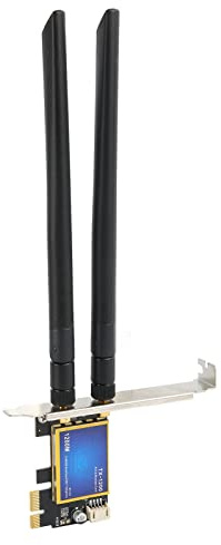 PCIE WiFi Dual Band nätverksadapter 1200 Mbps 4.0-kort för 7 8 10, plug and play lämplig för datorer Wi-Fi-adapter