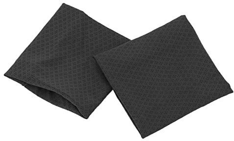 Tnfeeon Pulseras de Enfriamiento, Soporte de Compresión para Deportes, Seda de Hielo Transpirable, Uso Multideportivo, Ajuste Unisex Ajustable, Accesorios de Entrenamiento (BLACK)
