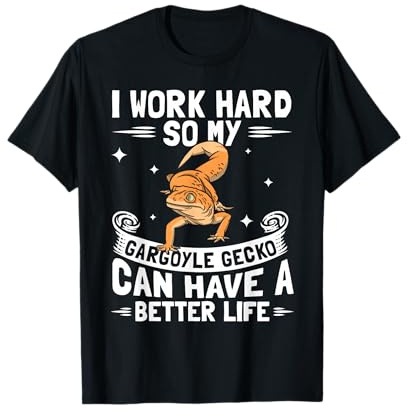 Gargoyle Gecko Reptile Lover | Funny Lizard Pet Owner T-Shirt