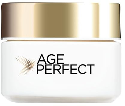 L’Oréal Paris Age Perfect Collagen Expert Retightening Day Cream 50+, Firmer, Supple, Moisturised and Hydrated Skin, Collagen AA Fractions, 50ml