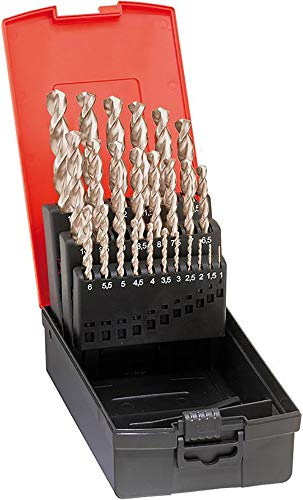 Format Spiralbohrer-Set DIN338 HSSE geschliffen Typ N 1-13mm
