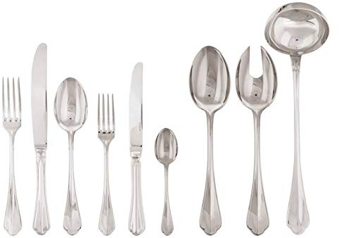 Sambonet Servizio 75 Pz Monoblocco Rome Inox
