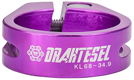 Drahtesel Fahrrad Sattelstütze, Sattel-klemme, Klemmring mit Schraubverbindung, Sattelstützenklemme in 28,6mm, 30,2mm, 31,8mm, 34,9mm