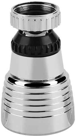 Hztyyier 3-Farben LED Wasser Wasserhahn, 360 ° Swivel Temperaturempfindliche Wasserhahn LED Licht Wasserhahn Waschbecken