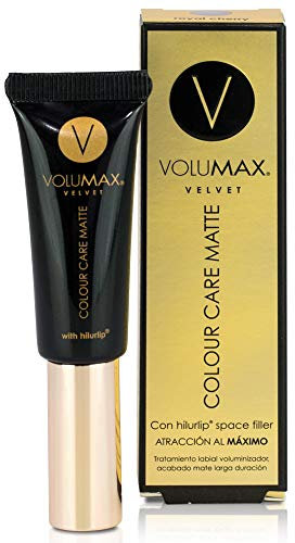 Volumax Velvet Matte Finish | Farbe, Volumen und Lippenpflege | 5 Farbtöne Matte Finish | Coral red | 7.5 ml