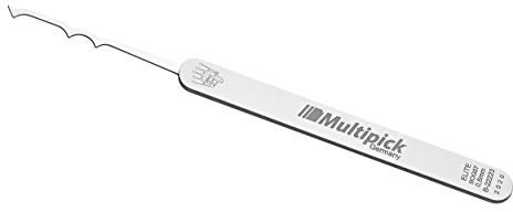 Multipick Elite - Set di grimaldelli professionale per uso professionale e per servizi di chiavi e autorità pubbliche