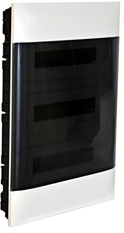 Répartiteur modulaire encastré PRACTIBOX S 3x18 porte transparente 137378 legrand 3414971199118