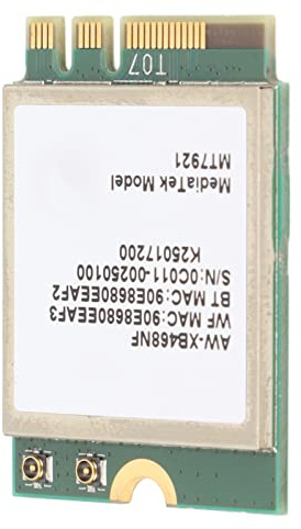 Tarjeta WiFi Tarjeta de Red de Computadora para Tarjeta de Red Tarjeta de Red de Computadora Interna Computadora para Tarjeta de Red para Tarjetas de Red Bluetooth5.2 Mt7921