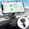 Chingcoo Handyhalterung Auto, 360 Grad Handyhalter Auto, Multifunktional Auto Armaturenbrett Handyhalter,Phone Holder car für 4 bis 7 Zoll Smartphone Halterung Auto.