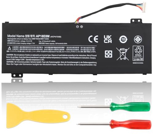 AP18E8M Akku Kompatibel mit Acer Nitro 5 AN515-55 AN515-54 AN517-52 AN517-51 Nitro 7 AN715-51 Aspire 7 A715-74G Predator Triton 300 PT315-51 Helios 300 PH315-52 PH317-52 AP18E7M