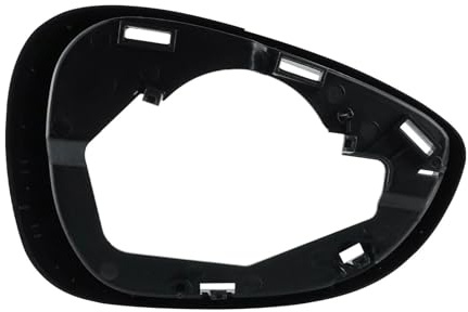 Auto Spiegelkappen Für Ford Für Fiesta MK7 2008-2017 Passagier Seite Flügel Tür Spiegel Rahmen Abdeckung Links Rückspiegelgehäuse
