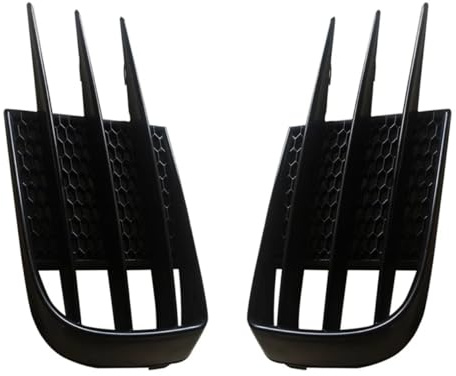 Bumper Fog Light Grille Compatible With Vw For Golf MK6 For Gti R R20 Car Front Fog Light Hoods Trim Fog Light Grille Fog Light Grill Trim Bezel
