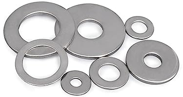 Rondella di grandi dimensioni Guarnizione a rondella piatta piana più ampia in acciaio inossidabile 304 M1.6 M2 .5 M3 M4 M5 M6 M8 M10 M16 M20 M27 M30 M36. Accessori hardware(M3X9X1(50pcs))