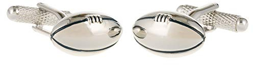 Onyx Art - Novelty Cufflinks In A Presentation Box - Rugby Ball - CK70 by Onyx Art