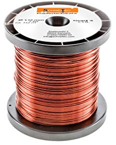 Kupferlackdraht W210 Ø 1,12 mm 1 kg, ca. 110m - CU Lackdraht Grad 2 CUL Kupferdraht Gewicht 1 Kilogramm Durchmesser 1,12 Millimeter Wickeldraht Kupfer Draht nach IEC 60317-13