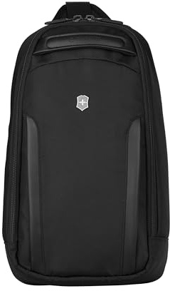 Victorinox Altmont Professional Tablet Sling, Schultertasche mit Tabletfach, Damen/Herren, 10 Zoll Tabletfach, 10 x 24 x 39 cm, 8 l, Schwarz