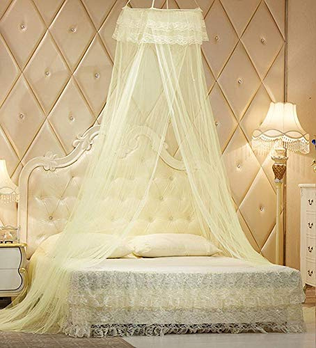 Uteruik Zanzariera Pieghevole Installazione Gratuita Soffitto Moda Generosa Zanzariera Letto Matrimoniale Zanzariera Letto Matrimoniale Giallo