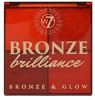 W7 | Bronze Brilliance | Paleta Bronze & Glow | Medium Dark