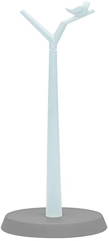 YDZK Porte-Papier Toilette Cuisine Table à Manger Porte-Rouleau Autoportant Support de Papier Toilette Stockage PP Matériel Accessoires de Salle de Bain (Bleu Clair)