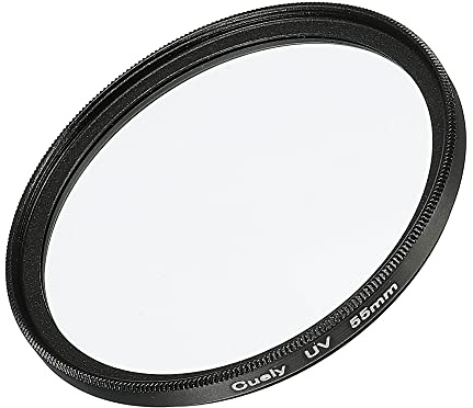 sourcing map UV Lentille Filtres 55mm Mince Cadre Multi-Recouvert Protectif Lentilles Filtre pour Caméra Photographie Accessoires