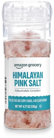 Amazon Fresh - Pink Himalayan Salt Grinder 4.77 oz