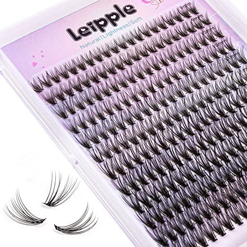 Pestañas Postizas 240 PCS 9-14mm Individuales Naturales DIY Banda Fine Pestañas Multi-Estilos Pestañas Reutilizable Pestañas Postizas (20D Cluater Lash)