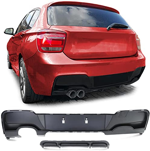 Heckdiffusor Performance Schwarz Matt passt für BMW 1er F20 F21 120 125 11-15