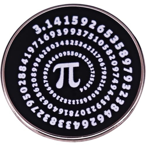 Broche En Métal Mathématique, Badge, Symbole Pi, Broches, Chiffres Mathématiques, Épingle À Revers, Bijoux Décoratifs Pour Vêtements, Veste