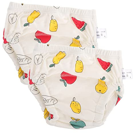 GALPADA 4stücke Teiliges Wiederverwendbare Baumwollwindelhosen Waschbare Training Pants Für Kleinkinder Atmungsaktive Und Hautfreundliche Lernunterwäsche Für Toilettentraining