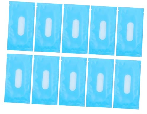 TOVINANNA 10stücke Fieberpflaster Für Junge Mädchen Pack Kühlende Gelstreifen Für Sofortige Linderung Bei Fieber Tragbar Messfrei Für Stirn Und Schläfen Für Reisen Und Heiße Tage