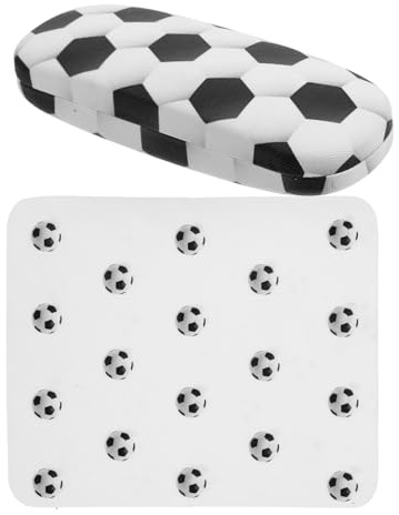 Healvian Étui Rigide À Lunettes Avec Motif Ballon De Basket Portable Pour Enfants Et Étudiants Boîte De Rangement Multifonctionnelle Et Protection Universelle