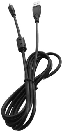 TRUMIZON Mini USB Charger Cable | Lead Dash Cam Cable Compatible with Select Fuji Finepix & Nikon Digital Cameras for Data Transfer & Select Models Battery Charging