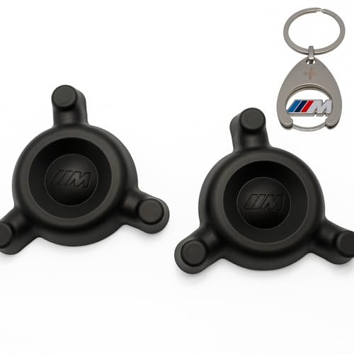 BMW 2X M Schutzkappen Federbeinlager vorne Original passend für M3 E46 Fahrwerk Stoßdämpfer Abdeckung Ersatzteil + Gratis M Einkaufschip