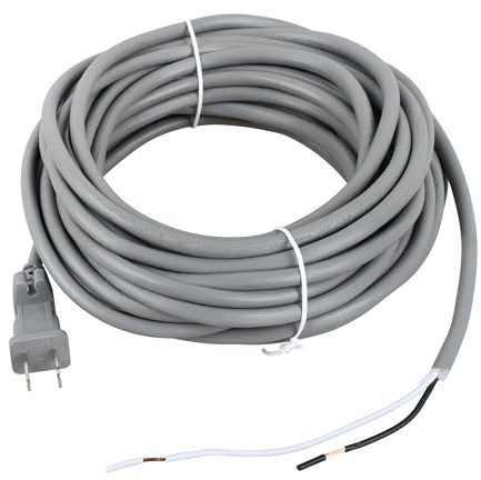 36FT Vacuum Power Replacement Cord for Shark Navigator/Rotator Lift-Away Pro Upright Vacuums - Fits NV355 NV356 NV357 NV501 NV450 UV400 UV540 NV36 NV60 NV80 NV360 NV370 NV585 NV341 NV402 NV502 Ect