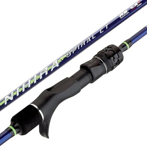 Akami NIHIRA CT Spiral Fuji Canna da Pesca in Carbonio Toray. Ideale per la pesca vertical jigging - Indicata per dentici, ricciole, cernie e tonni