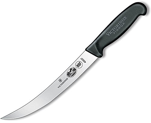 Victorinox-Forschner - Cuchillo para deshuesar, hoja de 20 cm, color negro y plateado