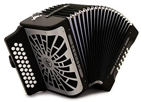 Hohner Compadre GCF Accordion with Gig Bag (Black)